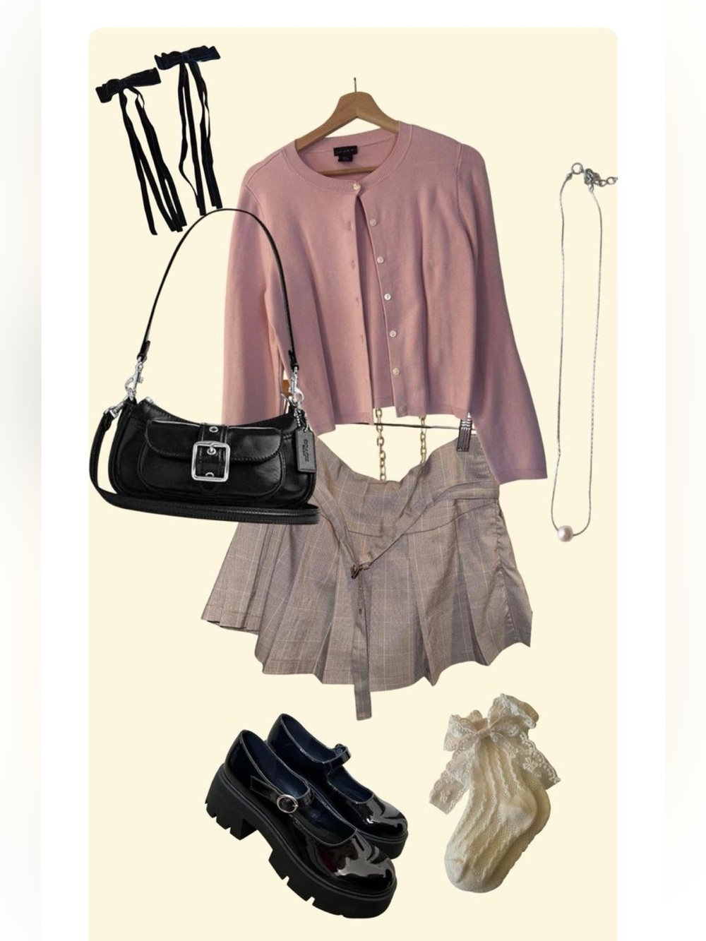 Y2K Style Plaid Skort